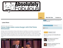 Tablet Screenshot of absolutelyfobulous.com